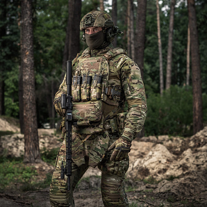 M-Tac плитоноска Cuirass Tiger FAST Elite (розмір плити L) Multicam– Милитарист - фото 11
