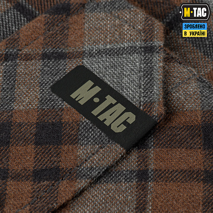 M-Tac рубашка Lumberjack Merino Cold Weather Grey/Brown– Милитарист - фото 6