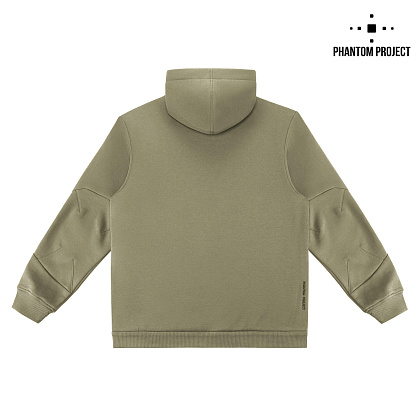 Phantom Project/M-Tac кофта Hoodie Zipper semi-raglan PE Tan– Мілітарист - зображення 2