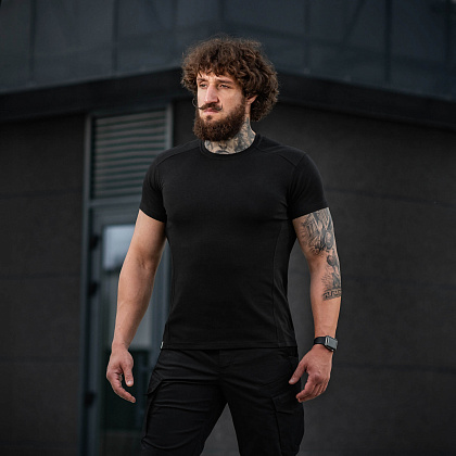 M-Tac футболка 93/7 Summer Comfort Fit Black– Мілітарист - зображення 7