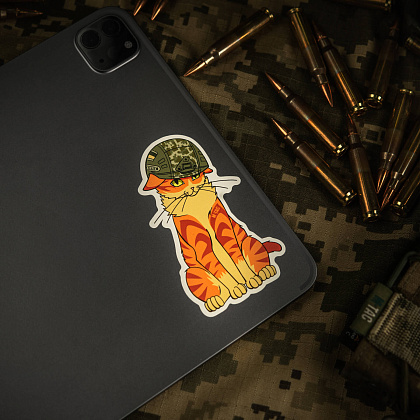 M-Tac наклейка Orange Cat– Милитарист - фото 8