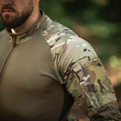 M-Tac сорочка бойова демісезонна NYCO Extreme Multicam– Мілітарист - зображення 32
