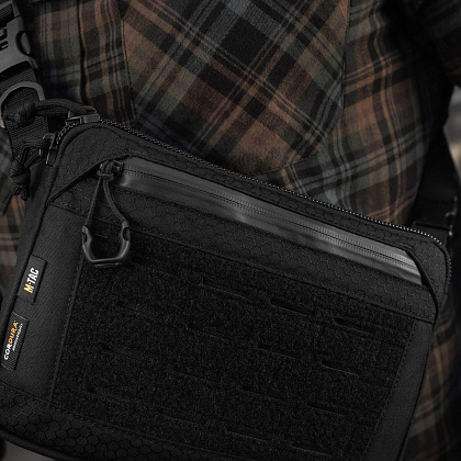 M-Tac сумка Admin Bag с липучкой Black– Милитарист - фото 18