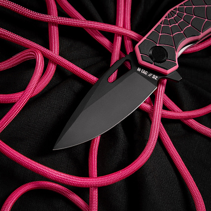 M-Tac ніж складний Type 12 Spider Web Black/Pink– Мілітарист - зображення 21