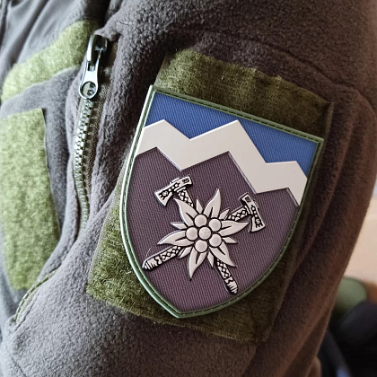 Шеврон ПВХ ЗСУ 10 окрема гірсько-штурмова бригада ОК Захід– Мілітарист - зображення 3