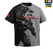 M-Tac футболка Warrior Oversize Light Grey– Милитарист - миниатюра 4