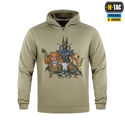 M-Tac кофта Hoodie Rex Team Tan– Милитарист - фото 2