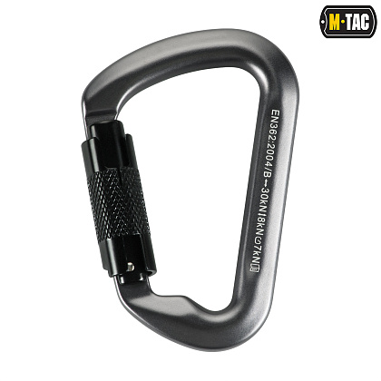 M-Tac карабін 10 см с байонетною муфтою Keylock сірий– Мілітарист - зображення 1