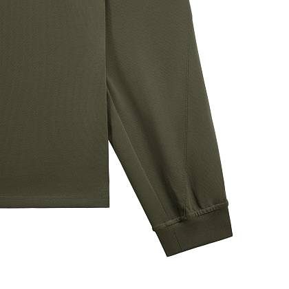 Phantom Project/M-Tac футболка Long Zipper combo Cotton Nylon Ranger Green– Мілітарист - зображення 7