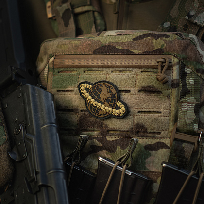 M-Tac нашивка Planet PVC Coyote– Милитарист - фото 9