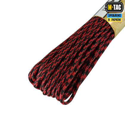 M-Tac паракорд Minicord 15m Black&Red– Мілітарист - зображення 3