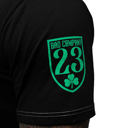 Bad Company футболка Shamrock Shark black– Мілітарист - зображення 7
