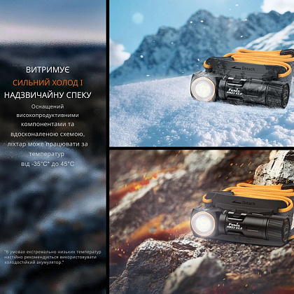 Fenix фонарь налобный HM23 V2.0 с красн. свет.– Милитарист - фото 6