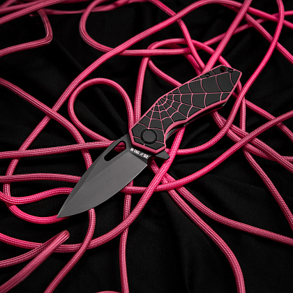 M-Tac ніж складний Type 12 Spider Web Black/Pink– Мілітарист - зображення 12