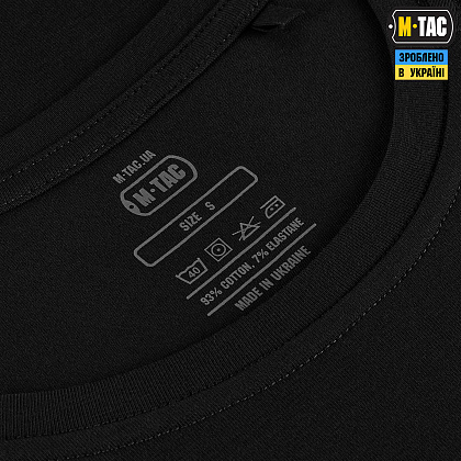 M-Tac футболка 93/7 Summer Comfort Fit Black– Милитарист - фото 5