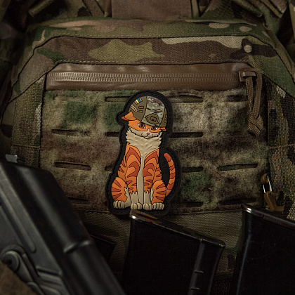 M-Tac нашивка Orange Cat PVC (MC cover)– Мілітарист - зображення 3