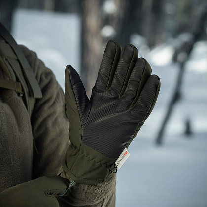 M-Tac перчатки Soft Shell Thinsulate Olive– Милитарист - фото 15