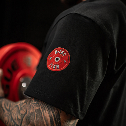M-Tac футболка Train Hard Oversized Cotton Hard Black– Милитарист - фото 16