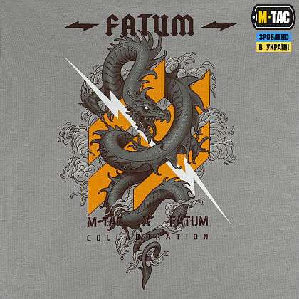 M-Tac футболка Fatum Group Light Grey– Мілітарист - зображення 7