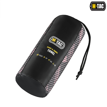 M-Tac рушник мікрофібра Weapon 150х75 pink– Мілітарист - зображення 6