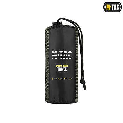 M-Tac полотенце микрофибра 120х60 army green– Милитарист - фото 3