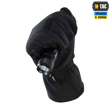 M-Tac рукавички безпалі з клапаном Windblock 295 Black– Мілітарист - зображення 7