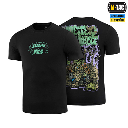 M-Tac футболка Meteo Combat Black– Мілітарист - зображення 1