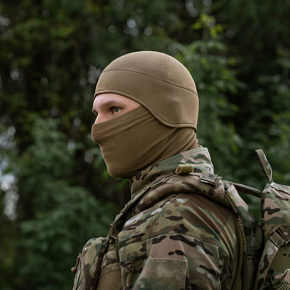 M-Tac шапка-підшоломник Gen.II мікрофліс ріп-стоп Tan– Мілітарист - зображення 10
