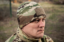  M-Tac шапка Watch Cap флис (260г/м2) с липучкой MC