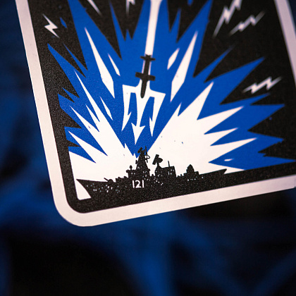 M-Tac наклейка Boom!! Нептун Blue– Мілітарист - зображення 4