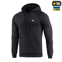 M-Tac кофта Hoodie Cotton Raglan Hard Black– Мілітарист