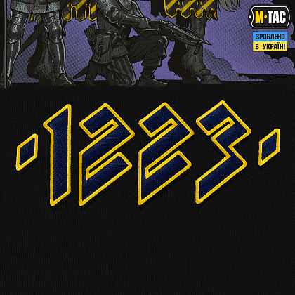 M-Tac футболка 1223 Embroidery Cotton Hard Black– Мілітарист - зображення 9