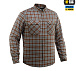 M-Tac сорочка Lumberjack Cotton Shirt Brown/Grey– Мілітарист - мініатюра 3
