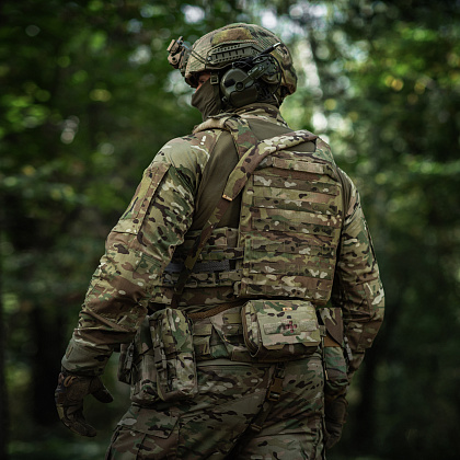 M-Tac плитоноска Cuirass Tiger Elite 2 класс защиты (размер плиты XL) Multicam– Милитарист - фото 22