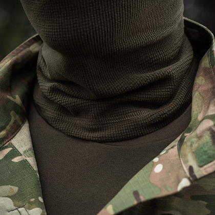 M-Tac шарф-труба микрофлис рип-стоп Dark Olive– Милитарист - фото 6
