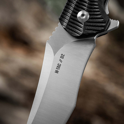 M-Tac ніж складний Type 21 Dragon skin Black/Steel– Мілітарист - зображення 11