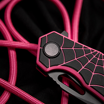 M-Tac ніж складний Type 12 Spider Web Black/Pink– Мілітарист - зображення 20