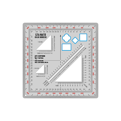 Ecopybook Tactical линейка GTA NATO (кант)– Милитарист - фото 1
