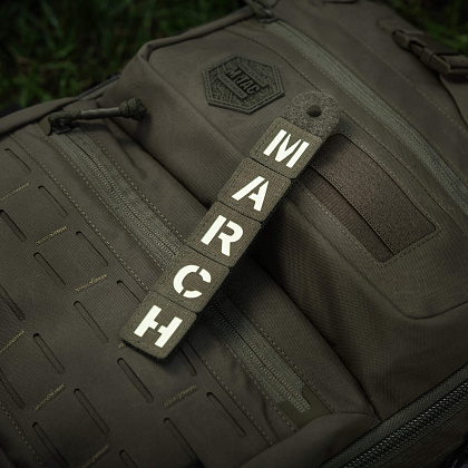 M-Tac нашивка MARCH Ranger Green/GID– Мілітарист - зображення 9
