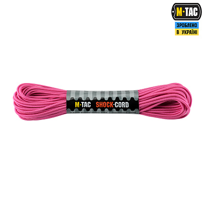 M-Tac паракорд Shock-Cord 3 mm 15m Neon Pink– Мілітарист - зображення 1
