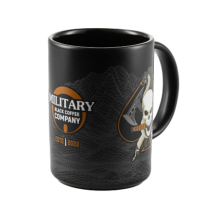 Military Black Coffee Company чашка FN SCAR– Милитарист - фото 1