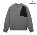 Phantom Project/M-Tac футболка Long Zipper combo Cotton Nylon Light Grey– Мілітарист - мініатюра 1