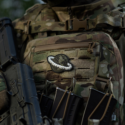 M-Tac нашивка Planet PVC Olive– Милитарист - фото 10