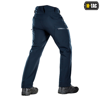 M-Tac брюки Soft Shell Winter Dark Navy Blue– Милитарист - фото 5