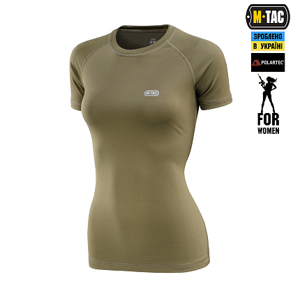 M-Tac футболка Ultra Light Polartec Lady Dark Olive– Мілітарист - зображення 1