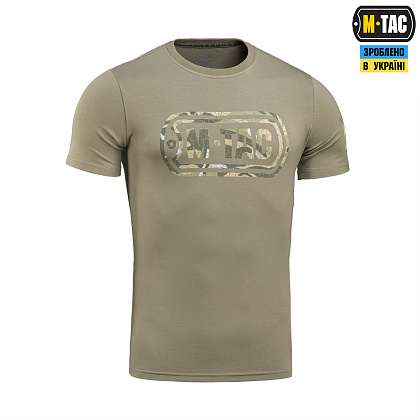 M-Tac футболка Logo Tan– Мілітарист - зображення 3