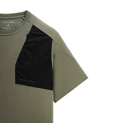 Phantom Project/M-Tac футболка Zipper combo Cotton Nylon Light Olive– Мілітарист - зображення 3