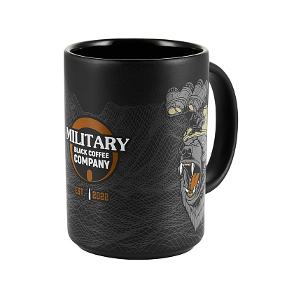 Military Black Coffee Company чашка ПКМ– Мілітарист - зображення 1