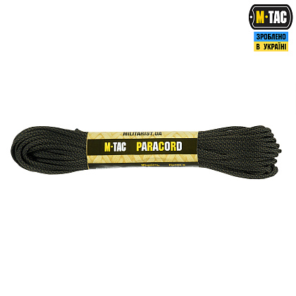 M-Tac паракорд 550 type III Black/Green Stairs 15м– Мілітарист - зображення 1