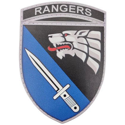 Шеврон ПВХ 6 ОПСпП (окремий полк спеціального призначення) ССО ЗСУ Рейнджер– Мілітарист - зображення 1